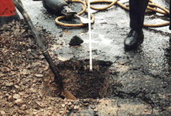 trial holes